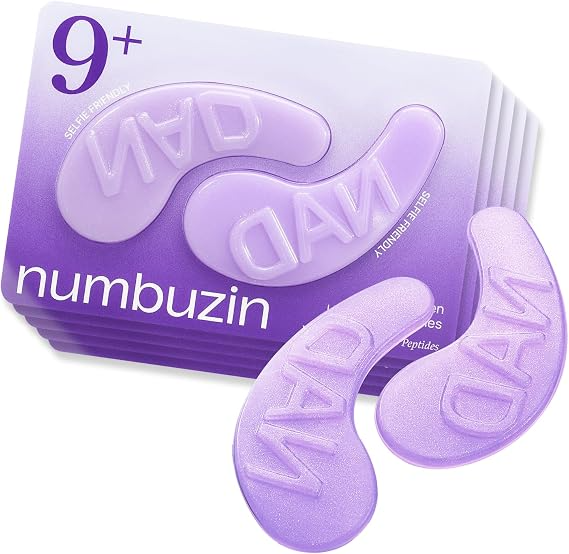 numbuzin - No.9 NAD+ Collagen Under Eye Patches